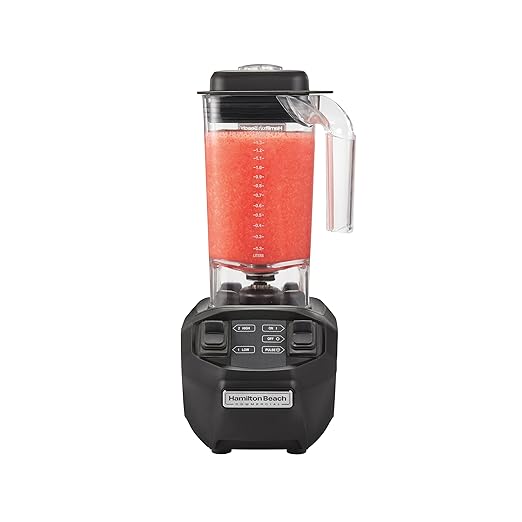 Hamilton Beach Commercial HBB255 Rio Bar Blender 1.6 Horsepower 48 Ounce Capacity BPA-Free Container NSF Certified