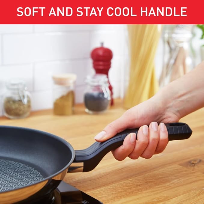 Tefal Comfort Max Stainless Steel Cookware Set 5 Pieces - Silver