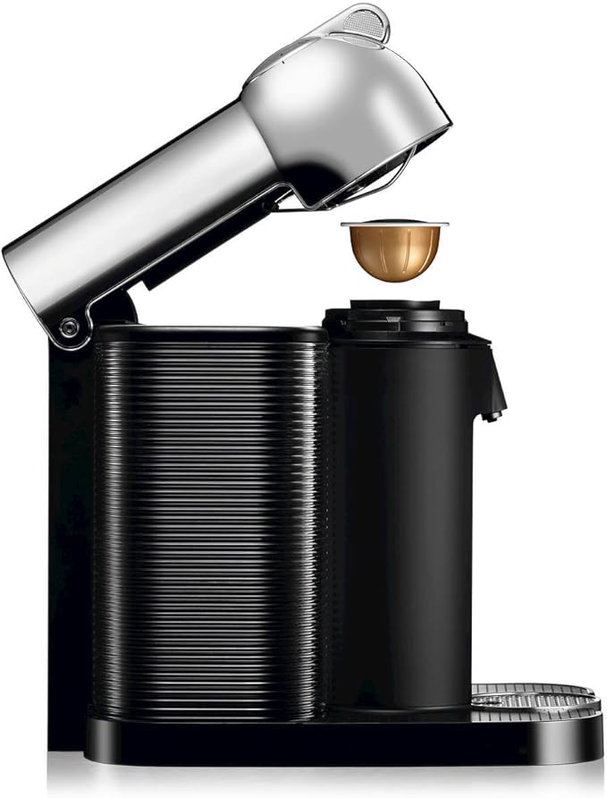 Nespresso GCA1-US-CH-NE VertuoLine Coffee and Espresso Maker Chrome