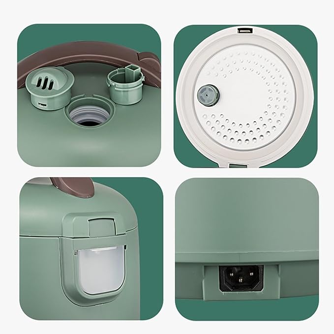 GRFIT Electric Rice Cooker Multifunctional Small Intelligent Cooking Students Dormitory Electric Rice Cooker 1-2 People (Color : A)