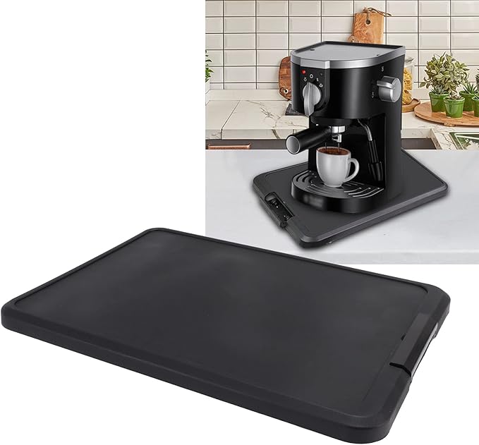 Topyond Maximize Countertop Space with Our Coffee Machine Sliding Tray - Stay Organized and Effortlessly Access Your Coffee Maker - Non-Slip Surface for Stability and Durability