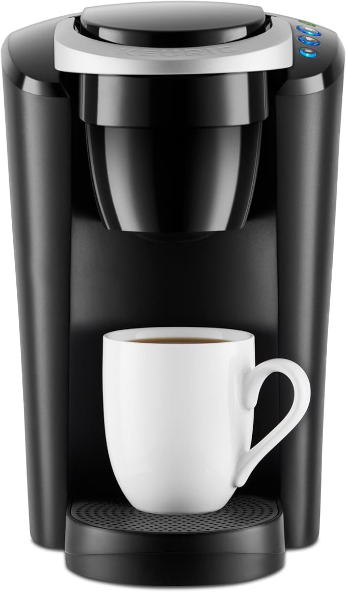 Keurig K-Compact Single-Serve K-Cup Pod Coffee Maker with 3 Brew Sizes Smart Start Feature 36oz Removable Reservoir Black
