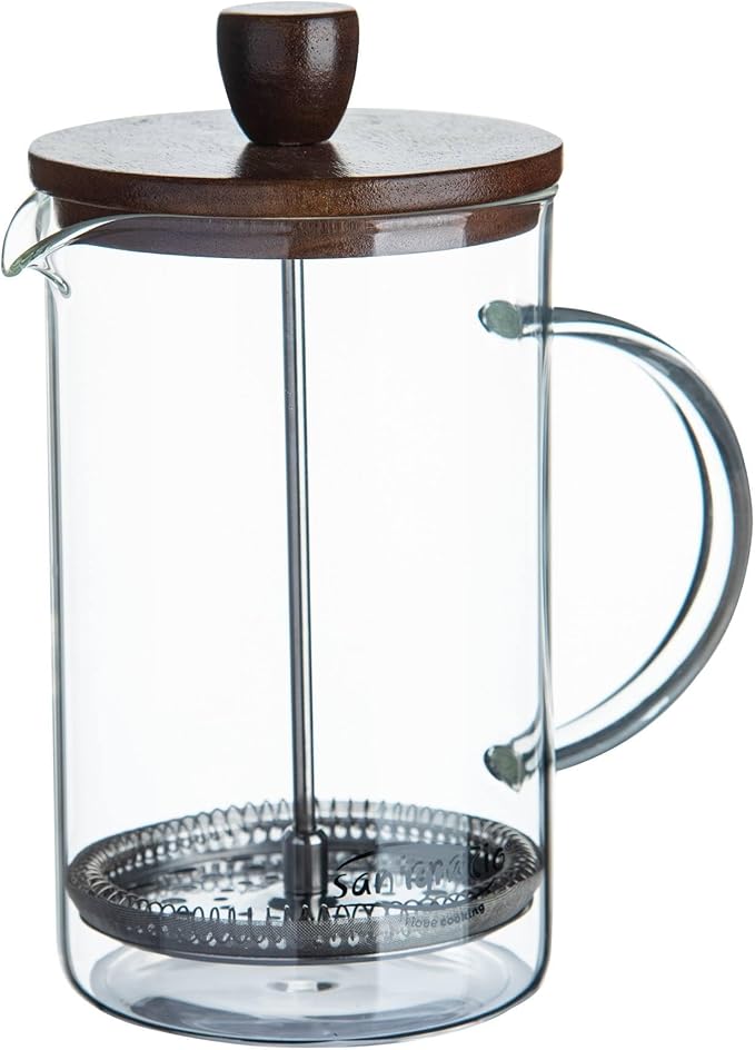 San Ignacio Borosilicate Glass Coffee Maker Diameter 15.8 x 10 x 18.8 cm