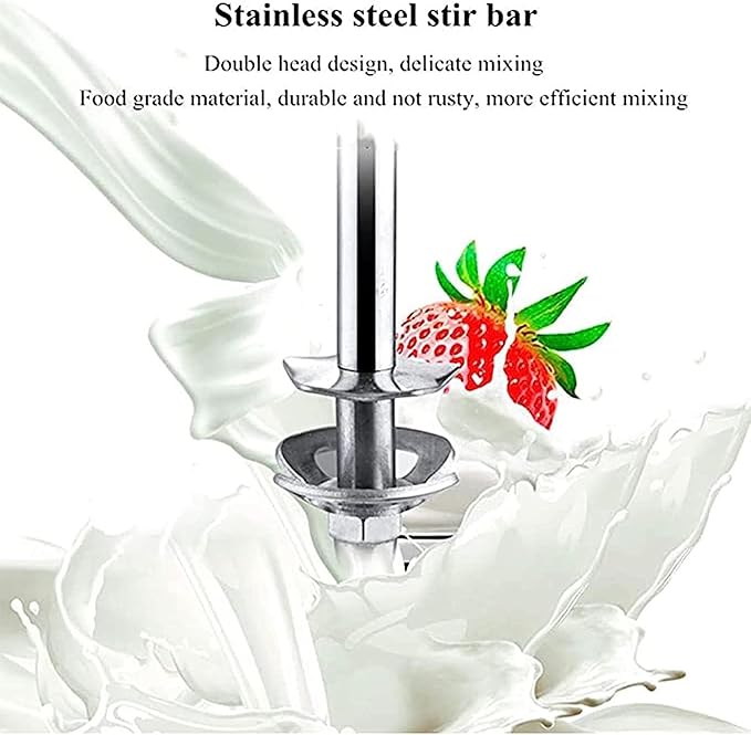 Milkshake MakerMilkshake Machine 2 Speed Adjustable Electric Milkshake Maker Stainless Steel Ice Cream Maker Blender for Home Business