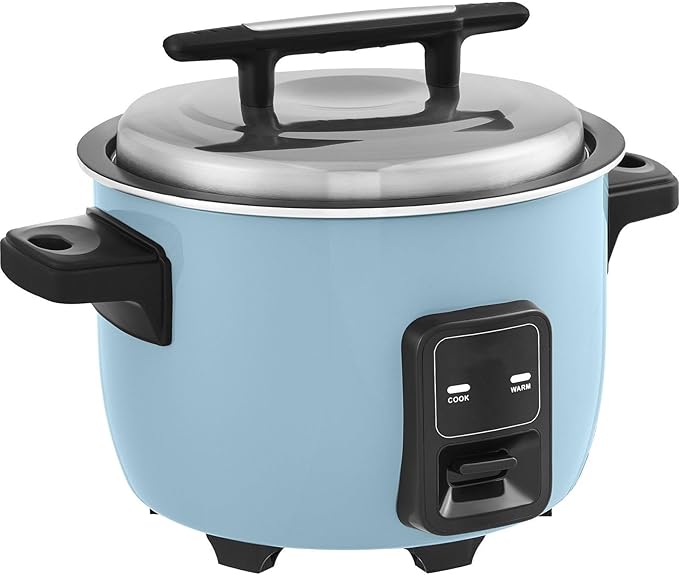 Rice Cooker 40-Cup 8L Restaurant Grade Non-Stick Pot Keep Warm