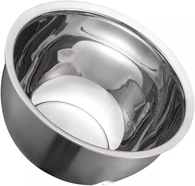 Upgraded 304 Stainless Steel 3L Rice Cooker Inner Bowl compatible For Xiaomi IHFB01CM Uncoated Thick Kettle