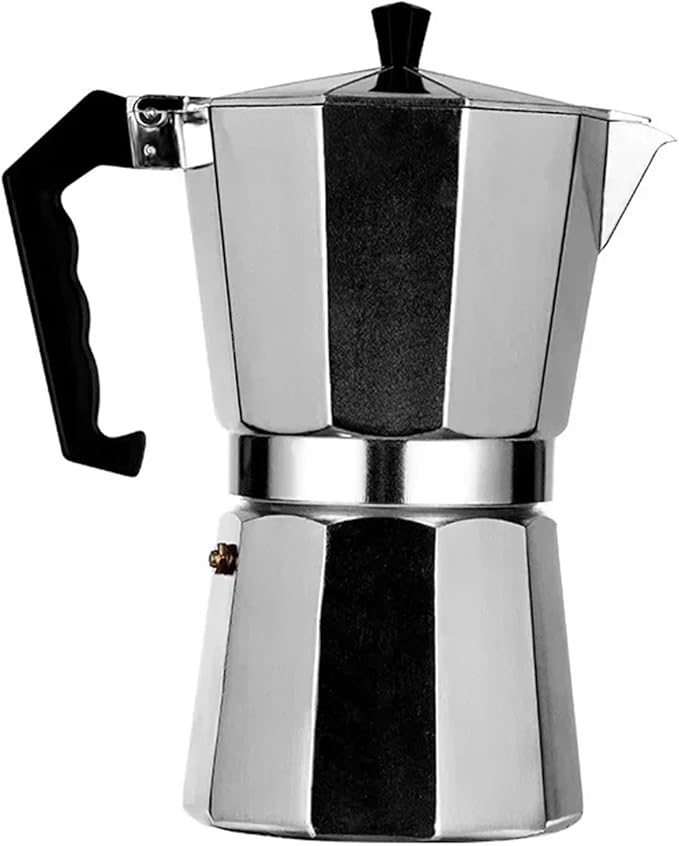 Moka Coffee Pot Espresso Latte Percolator Stove Coffee Maker Espresso Pot Italian Coffee Machine 50/300/450ml Aluminum(50ml)