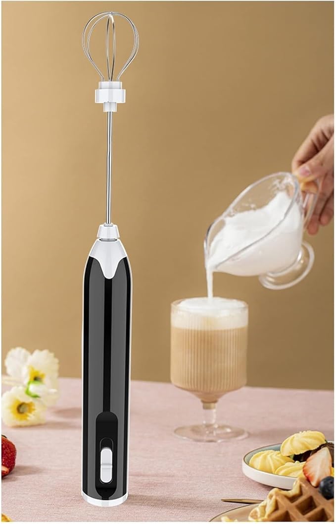 USB Rechargeable Electric Blend er Mixer - Milk Frother Egg Beater Coffee Whisk Juice Stirrer Portable Handheld Kitchen Tool
