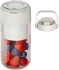 Personal Blender With Cordless Convenience White Usb Rechargeable Juicer Mini Fruit Blender Cup Cold Press Extraction For Citrus Lemon Orange Pear Kitchen Home Camping Office