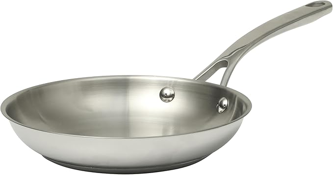 Martha Stewart Castelle 8 Stainless Steel Frying Pan Non Toxic Fry Pan Skillet