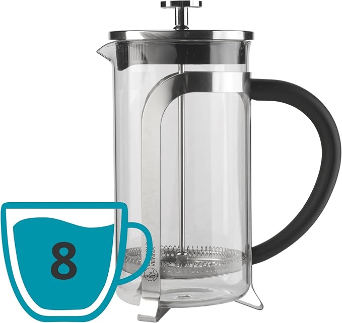 Leopold Vienna Coffee Maker 10L 10.3 x 17.399999999999999 x 21.6 cm Silver