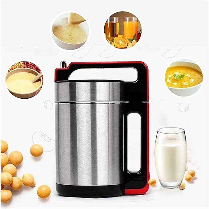 Milk Machine - Make Milk from Grains Seeds or Nuts Almonds Soybean Coconuts Rice Easy to Use Stainless Steel Blade