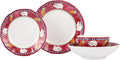 Melamine Campagna Porco Four-Piece Place Setting