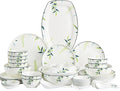 Dinnerware Set Plates And Bowls Set Table Service For10-12 Modern Ceramic Dinner Sets Plates Dishes And Bowls Sets