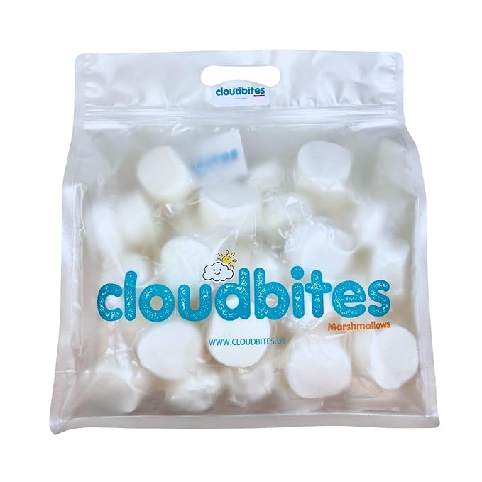 Cloudbites Toaster Marshmallows x 50 bundle with Wildeer Extendable Roasting Sticks x 8