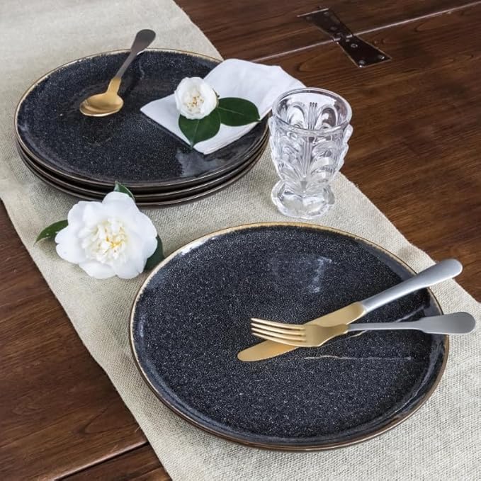 16-Piece Dinnerware Set Everyday Use Dinner Set Plates and Dishes Round Plates Tableware Sets