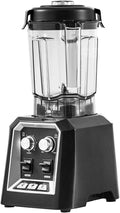Professional Blender 2200W Peak Power 68 oz Large Capacity Countertop Blender with Variable Speed &amp Pulse Stainless Steel Blades for Frozen Drinks Smoothies Ice Crushing Black