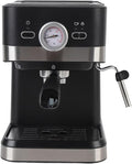 TARSHYRY 20Bar Coffee Machine Electric Coffee Maker with Milk Frother Steam Wand Milk Frother Steam Wand for Latte 1.5L Water Tank for Cappuccino Latte Making (US Plug 110V)