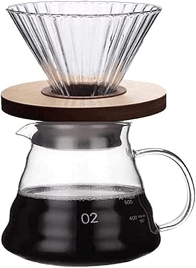 Beverage Equipment Modern Iced Coffee Maker High Heat Resistant Coffee Maker Simple to Use Creative Multifunctional Pour Over Coffee Maker Siphon Coffee Maker