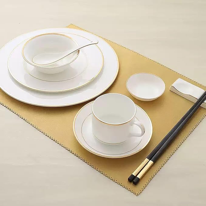 24-piece dishes set for 6 porcelain dinnerware set dinnerware sets bone china dinnerware set hotel wedding banquet dishwasher safe family gathering Gift for Mother's Day