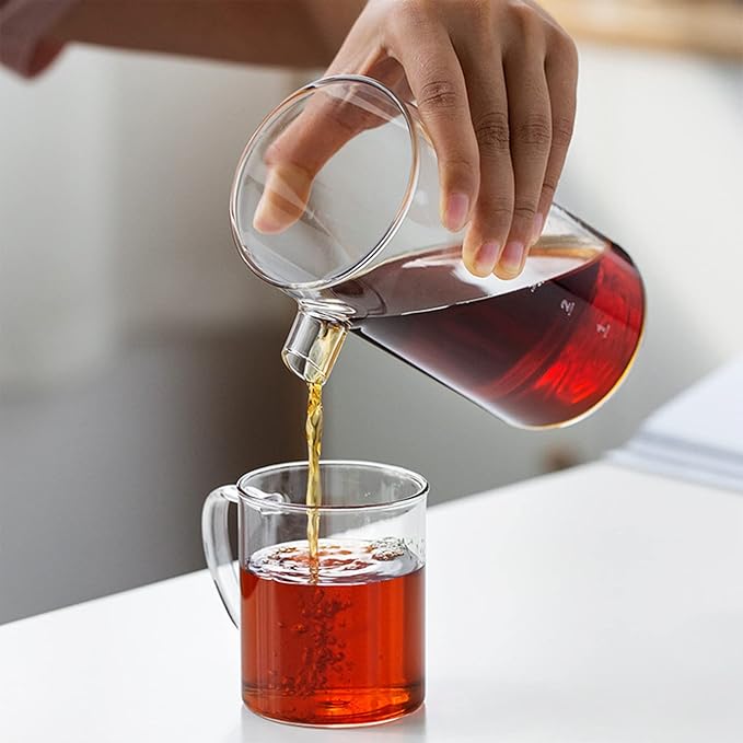 Ice Cold Brew Coffee Maker 400ml Portable Reusable Ice Drip Coffee Filter Glass Percolators Espresso Kitchen Tools Pot Ice Cafe MakerBlack