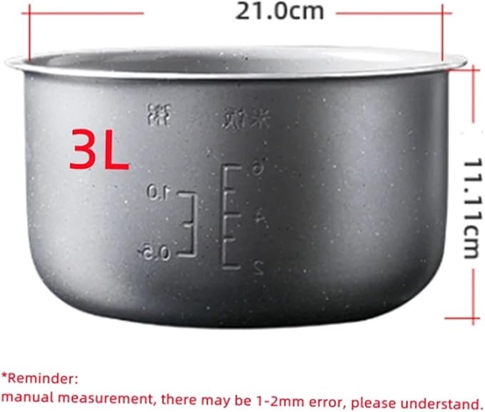 Compatible With Midea. Rice Cooker Liner 3 Liters 4 Liters 5 Liters Medical Stone Ceramic Glaze Inner Pot Core(4L 1)