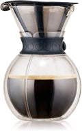 BODUM Pour Over Double Wall Coffee Maker 16.2 x 14.9 x 22.2 cmTransparent