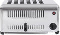 6 SliceToaster Machine 201 Stainless Steel Electric Toaster Countertop ToasterBread Baking Machine for Home Restaurant Bakery 1680W 110V