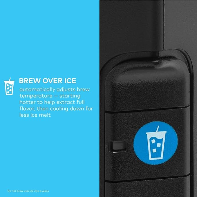 Keurigkk Café Barista Bar Single Serve Coffee Maker &amp Milk Frother | Brews Lattes Cappuccinos Coffee | | Dishwasher Safe Parts | Energy Efficient | Matte Black