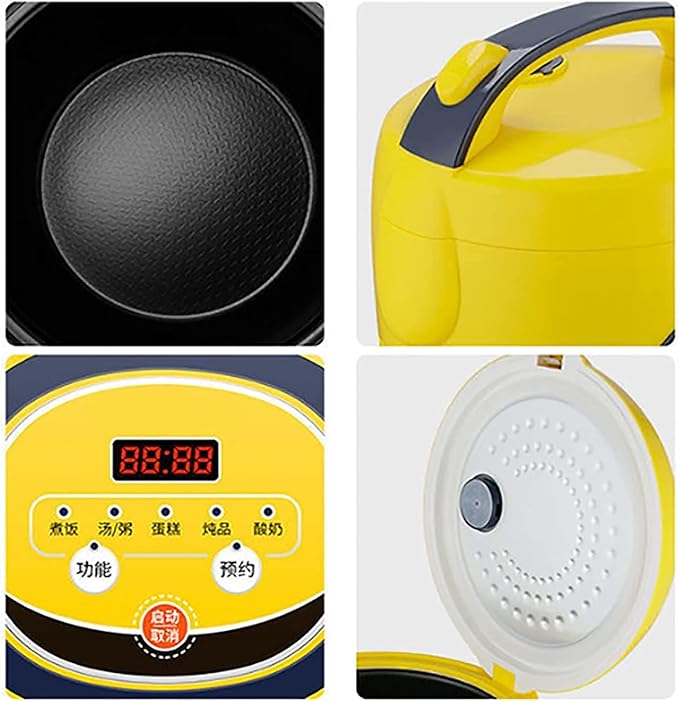Household Electric Rice Cooker Inner Pot 24H Reservation Make Rice &amp Steam Healthy Food &amp Vegetables For 1-8 People(Style 24l)