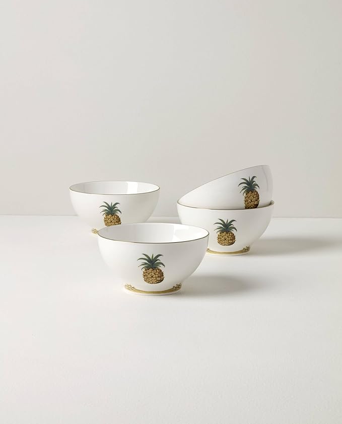 Lenox 897300 British Colonial Bamboo Rice Bowls Set of 4