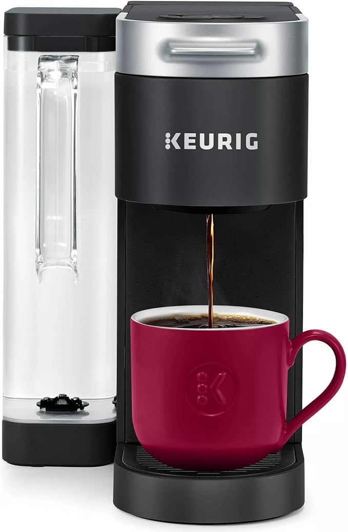 Keurig K-Supreme Single Serve K-Cup Pod Coffee Maker MultiStream Technology 4 Brew Sizes 66oz Dual-Position Removable Reservoir Black (Renewed)