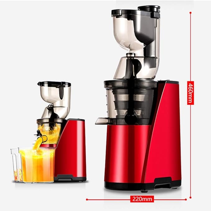 JuicerSmoothie Blender 80Mm Wide Caliber Separation Multifunctional Single Serve Blender with Food Chopper Ice Cream Making 150W Low Noise No Filter