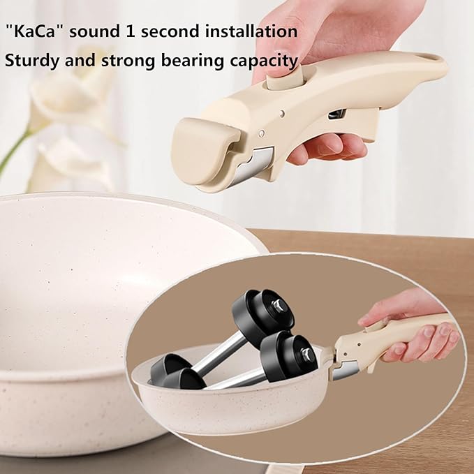 Pots and Pans Set Non Stick Dishwasher Safe with Lids Induction Kitchen Cookware Nonstick Cooking Set with Removable Handle Stain &amp Scratch-Resistant PFAS/PFOA Free15 Pieces
