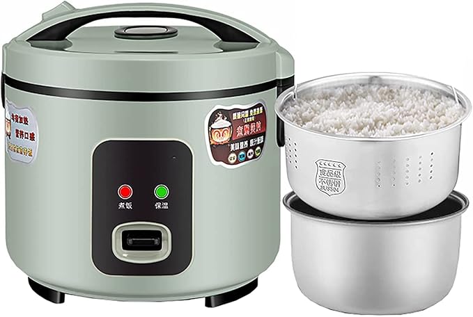 Rice Cooker Household Multifunctional Low-Sugar Non-Stick Rice Cooker Rice Soup Separation Intelligent Heat Preservation(3L) ()
