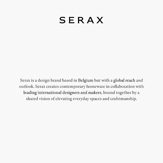 Serax 12-Piece Dinnerware Set for 4 | La Mère tableware by Marie Michielssen | 4 white Dinner Plates 4 Small Plates 4 Bowls | Stoneware Home Kitchen Essentials Sets | Dishware and Dishes