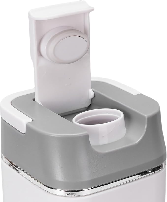 Focket Electric Juicer Cup USB Charging Portable Blender with Digital Display for Home Office Outdoor Use (White)
