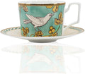 bone china dinnerware set dishes set for 2 people porcelain dinnerware sets for hotel family gathering banquet wedding(Includes 2 coffee cups and 2 saucers)