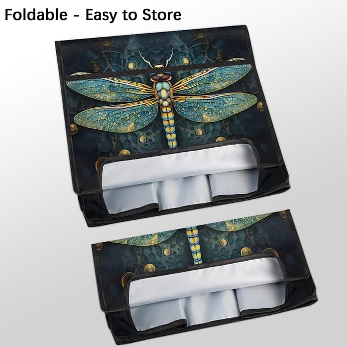 cfpolar Kitchen Aid Mixer Cover Compatible with 6-8 Quarts Animal Dragonfly Mandala Stand Mixer Cover Kitchen Aid Mixers Accessories Appliance Organizer Bag Dust Covers with Zipper Pocket