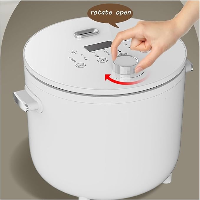 Mini Rice Cooker Commercial Rice Cooker 2L Portable Small Food Steamer Removable Nonstick Keep Warm For Grain Soup Or Vegetables