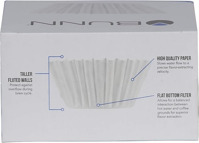 BUNN 8-12 Cup Coffee Filters 6 each 100ct &amp 10 Cup Drip Free Carafe &amp CSB2B Speed Brew Elite 10-Cup Coffee Maker Black/SST