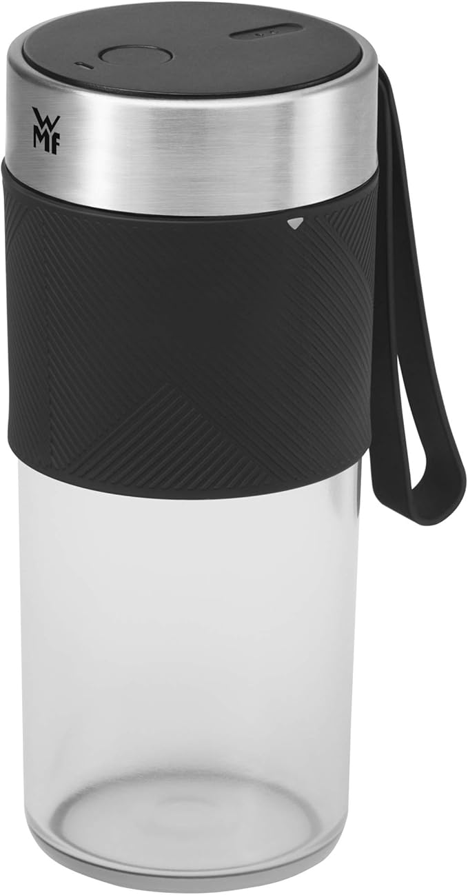 WMF Cromargan 300 ml Portable USB Rechargeable Mini Mixer Smoothie Maker