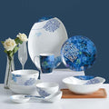Ceramic Dinnerware Set 32 Piece Kitchen Tableware Dishware Plates Bowls Plate Set