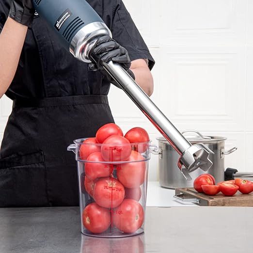 Restaurantware ATTACHMENT ONLY: Hi Tek 16 Inch Immersion Blender Attachment 1 Dishwashable Blending Shaft - Blender Sold Separately Durable Stainless Steel Blender Attachment