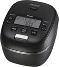 TIGER JRI-A100KM Pressure IH rice cooker freshly cooked foam fire cooking far-infrared 9-layer earthenware pot kamado-coated kettle 5.5 cup capacity matte black JAPAN IMPORT NEW 2024 (100V ONLY)