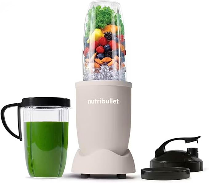 NutriBullet Pro 900W Personal Blender Single Serve 32 oz Cup Matte Linen