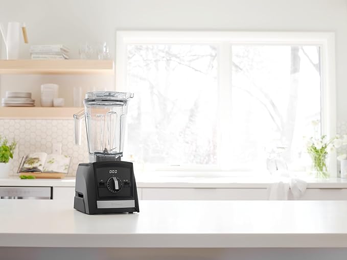 Vitamix A2500 Ascent Series Smart Blender Professional-Grade 64 oz. Low-Profile Container Black (Renewed Premium)