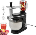 Juicing Blending Cooking Machine - Blender with Meat Mincing and Juice Extraction for Pate Drinks Meet Vegetables (Black)