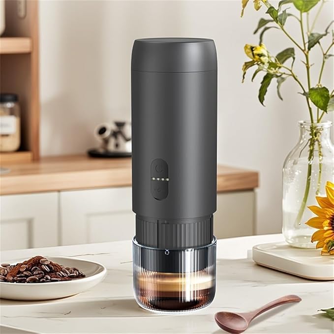 Portable Electric Espresso Machine 20 Bars Fast Heating Coffee Machine For Home/Travel/Office/Camping Car for MINI Coffee Maker Self-Heating With USB Rechargeable