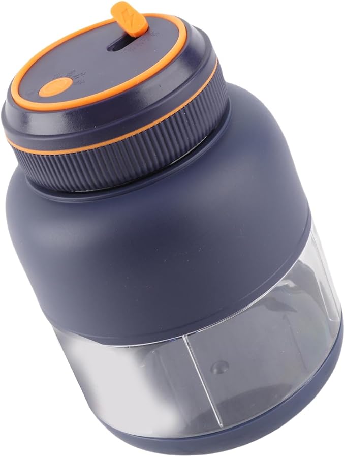 BRRNOO Bottle Personal With Leakproof Powerful Blending Handheld Fruit Mixer USB Rechargeable Personal Juicer Cup Smoothie For Portable Blenders (Blue)